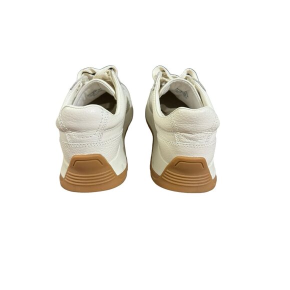 Zara Leather Sneaker Shoes sz 37 Like NEW - Picture 2 of 7